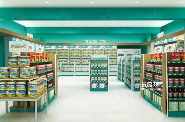 药店货架哪个品牌好？乐品货架(图2)