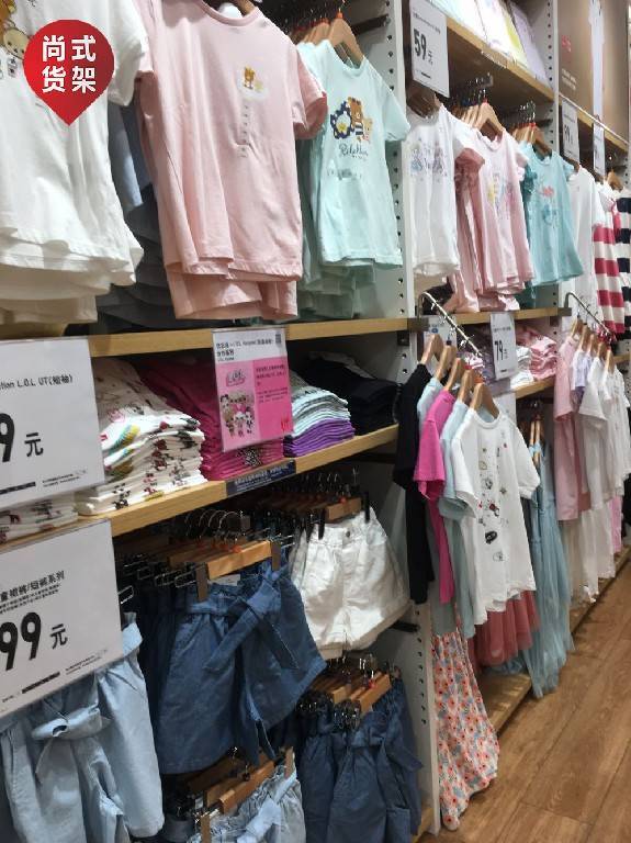 优衣库货架KM货架道具供应卡门男装(图3)