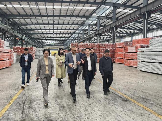 开云电竞中物联人资委考察浙江慧仓、精星、世仓(图3)