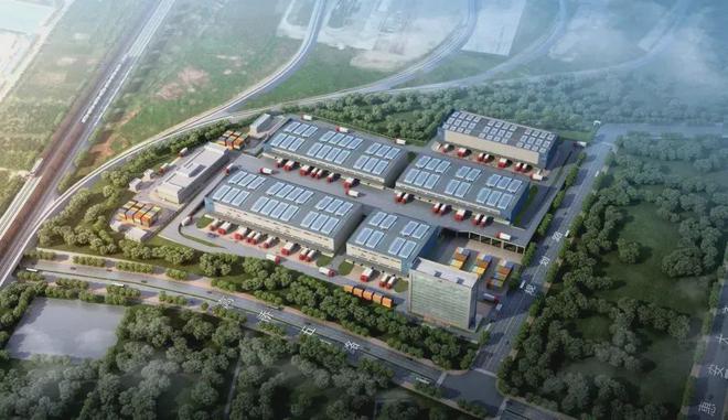 武汉汉欧国际物流园即将竣工华中物流新地标即将崛起(图1)