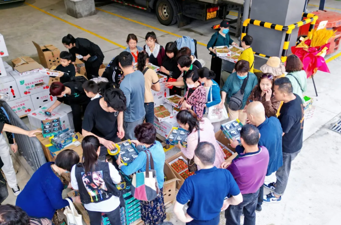 开云电竞app:中国（连江）海峡国际农产品物流园开业(图2)