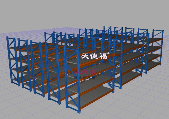 天德福货架：高位货架的安全隐患及应对措施有哪些？开云电竞(图1)
