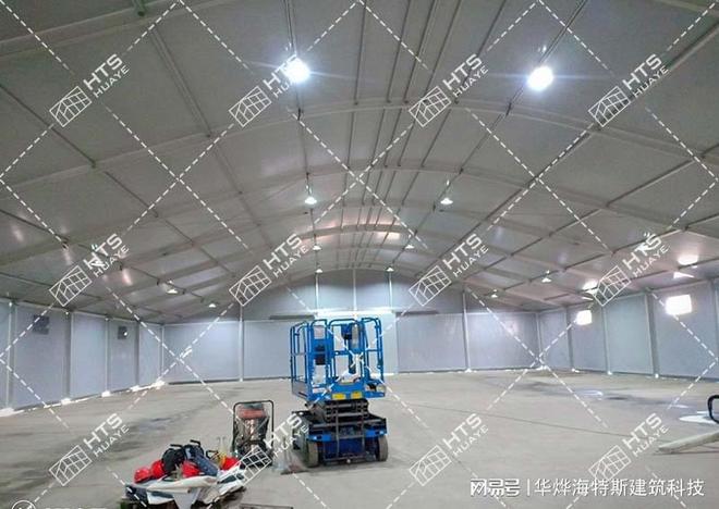 开云电竞:昆山工业仓储篷房企业可充分利用每一处空间完全自由搭建(图2)