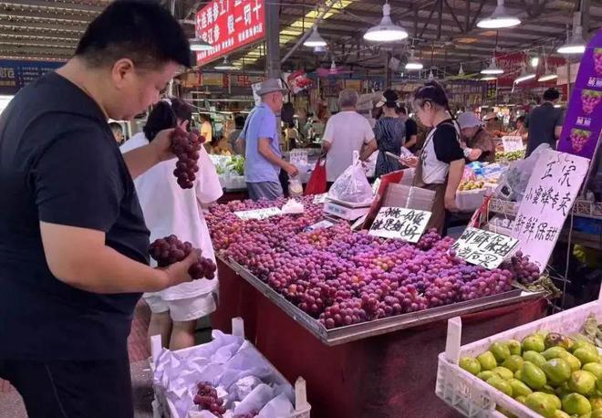 开云电竞入口:秋季水果大量上市葡萄、梨走俏石榴每公斤便宜了5-10元(图2)
