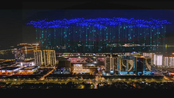 kaiyun开云电竞:汕头大型焰火晚会剧透！近10万发烟花超5000架无人机30分钟表演！(图5)