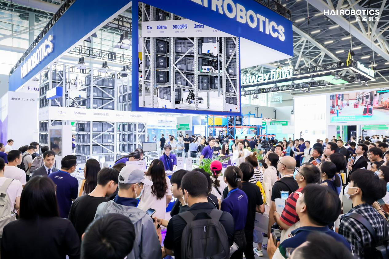 海柔创新闪攀系统LET展位引围观(图1)