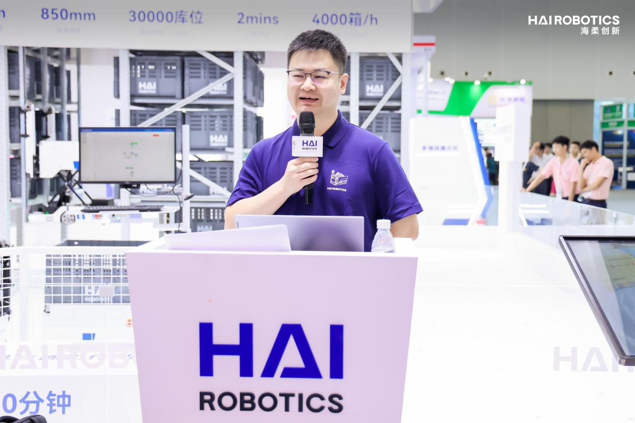 海柔创新闪攀系统LET展位引围观(图5)