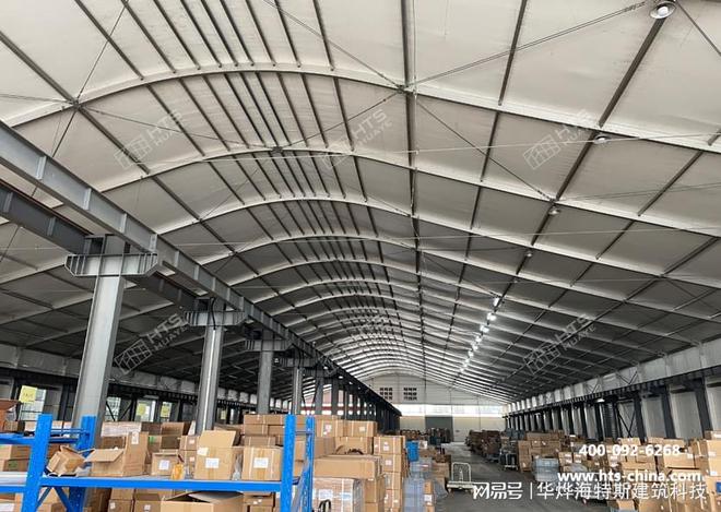 开云电竞:物流仓储大棚篷房为企业提供了灵活、高效、经济的仓储空间(图1)