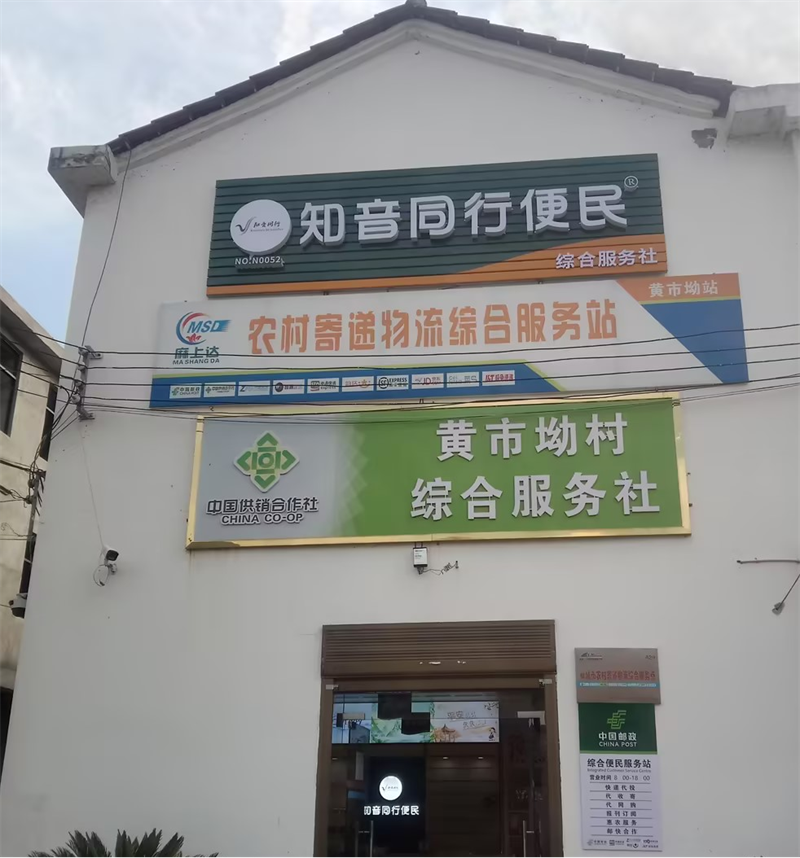 开云电竞:橙绿点亮乡野间小店绘就振兴卷(图1)