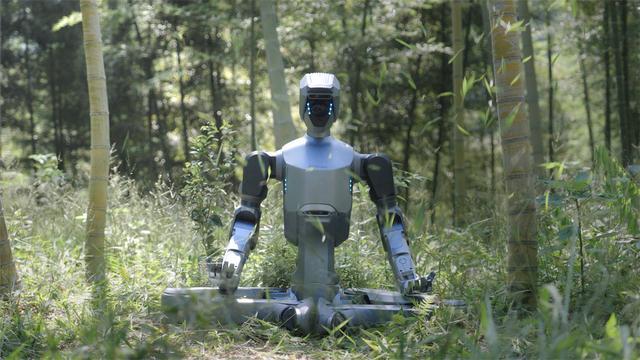 熊猫体育平台：全球首款！云深处科技发布行业级全天候人形机器人！(图1)