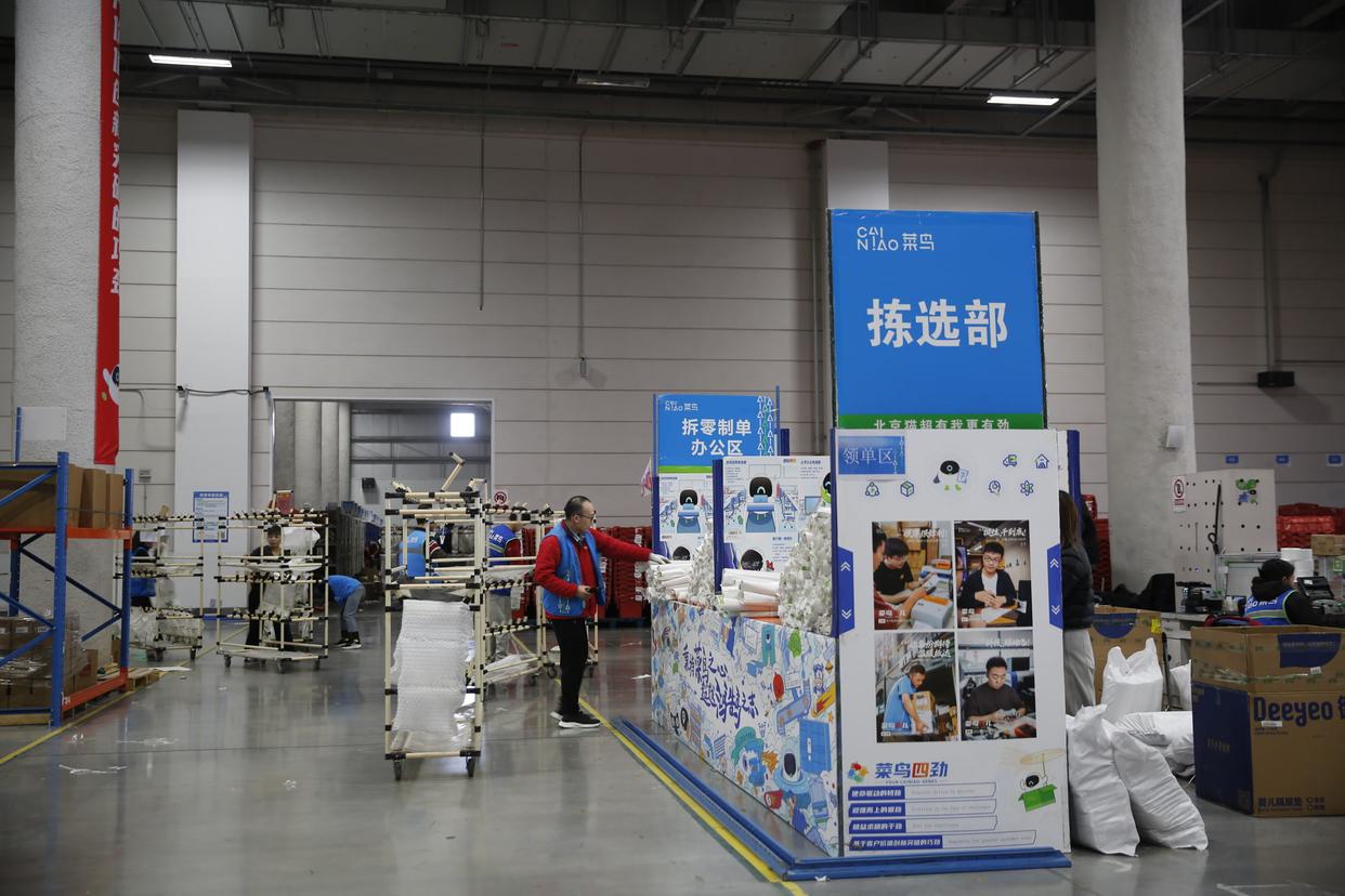 快递到哪儿了？探访北京最大物流基地(图3)