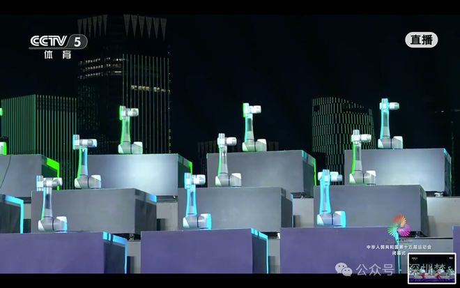 全球首次！全运会闭幕式上深圳机器人又组团在海上+空中舞起来了！(图6)