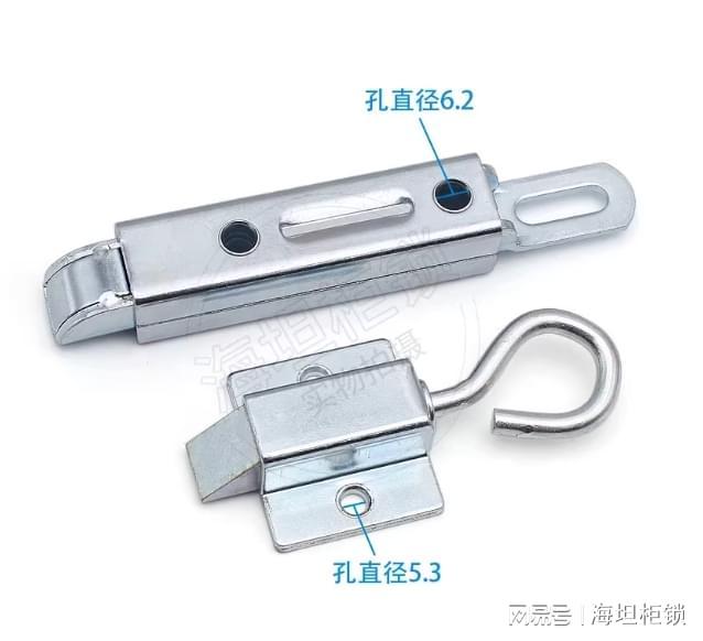 拉环式插销撞击锁：铁皮开关柜的工业级安全锁(图1)