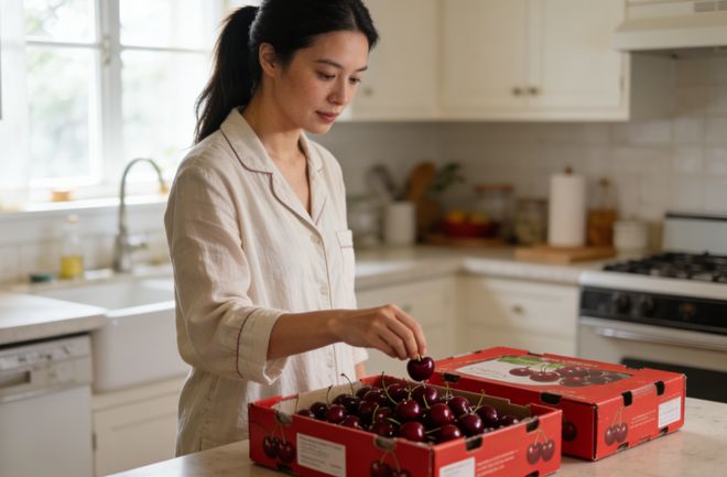 老公说大姑姐要来我反手把车厘子塞脏衣篓摆一碟咸菜疙瘩招待(图1)