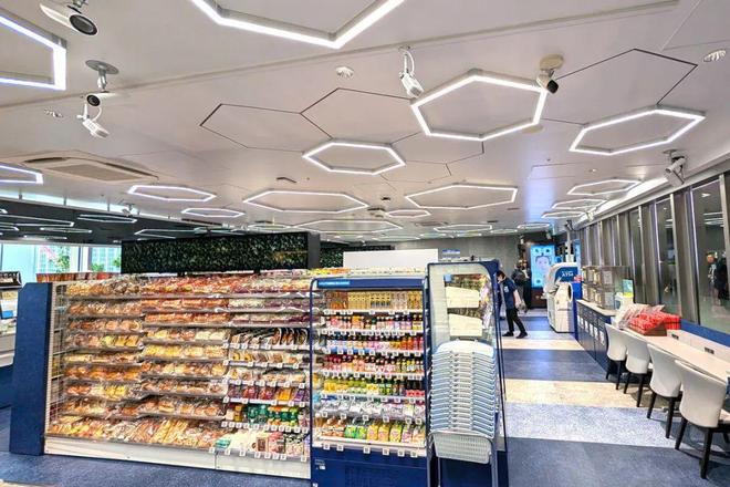 开云电竞网站:罗森开出首家“未来型店铺”长什么样子？(图4)