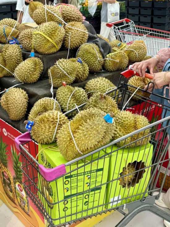 北京：榴莲热度持续走高物美销售增长超20%(图1)