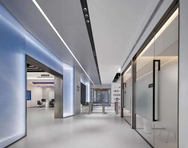 开云电竞网站:猎户星空九江办公大楼装修设计案例分享(图6)