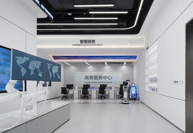 开云电竞网站:猎户星空九江办公大楼装修设计案例分享(图11)